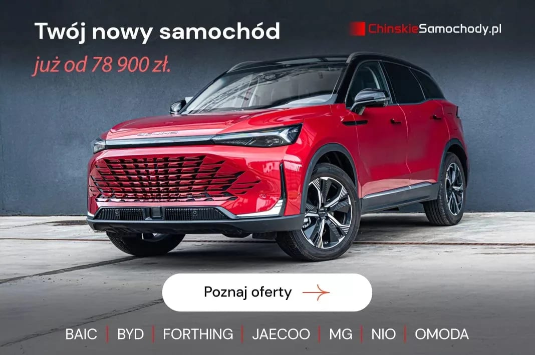 Chinese car brands Poland