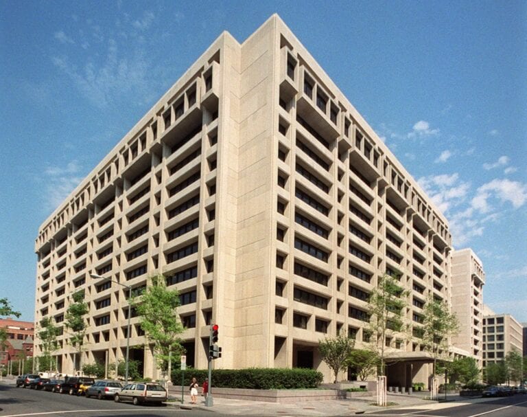 Siège du Fonds monétaire international (FMI) à Washington