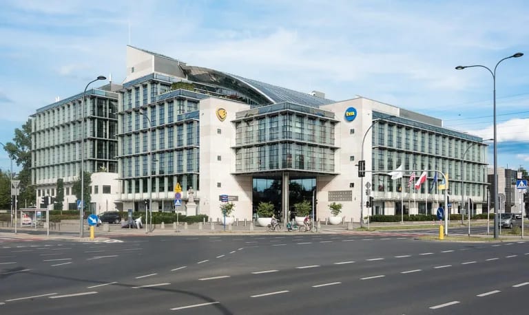 Siedziba TVN w Media Business Center przy ul. Wiertniczej w Warszawie